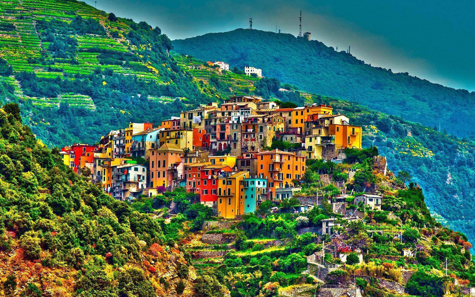 1600x1000 Corniglia Cinque Terre Amazing Beauty Italy HD Desktop Wallpaper