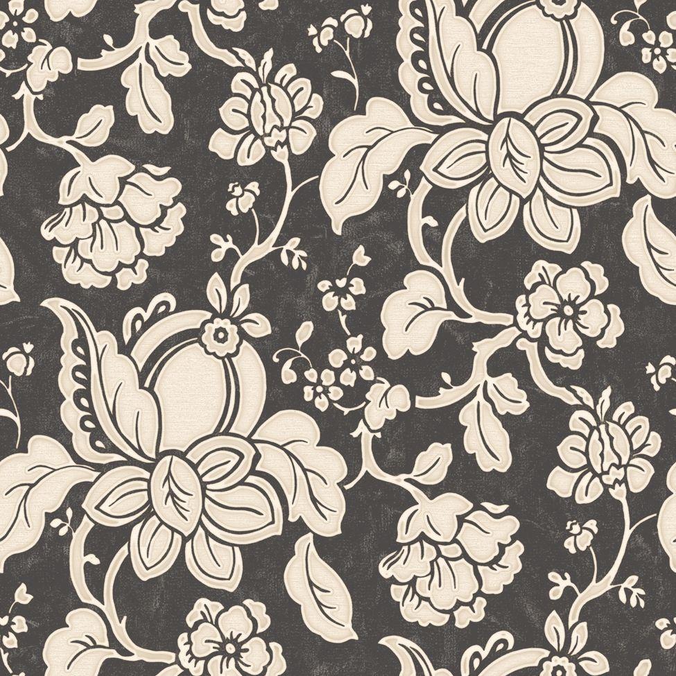Black And Cream Tribal Fabric Wallpaper and Home Decor  Spoonflower