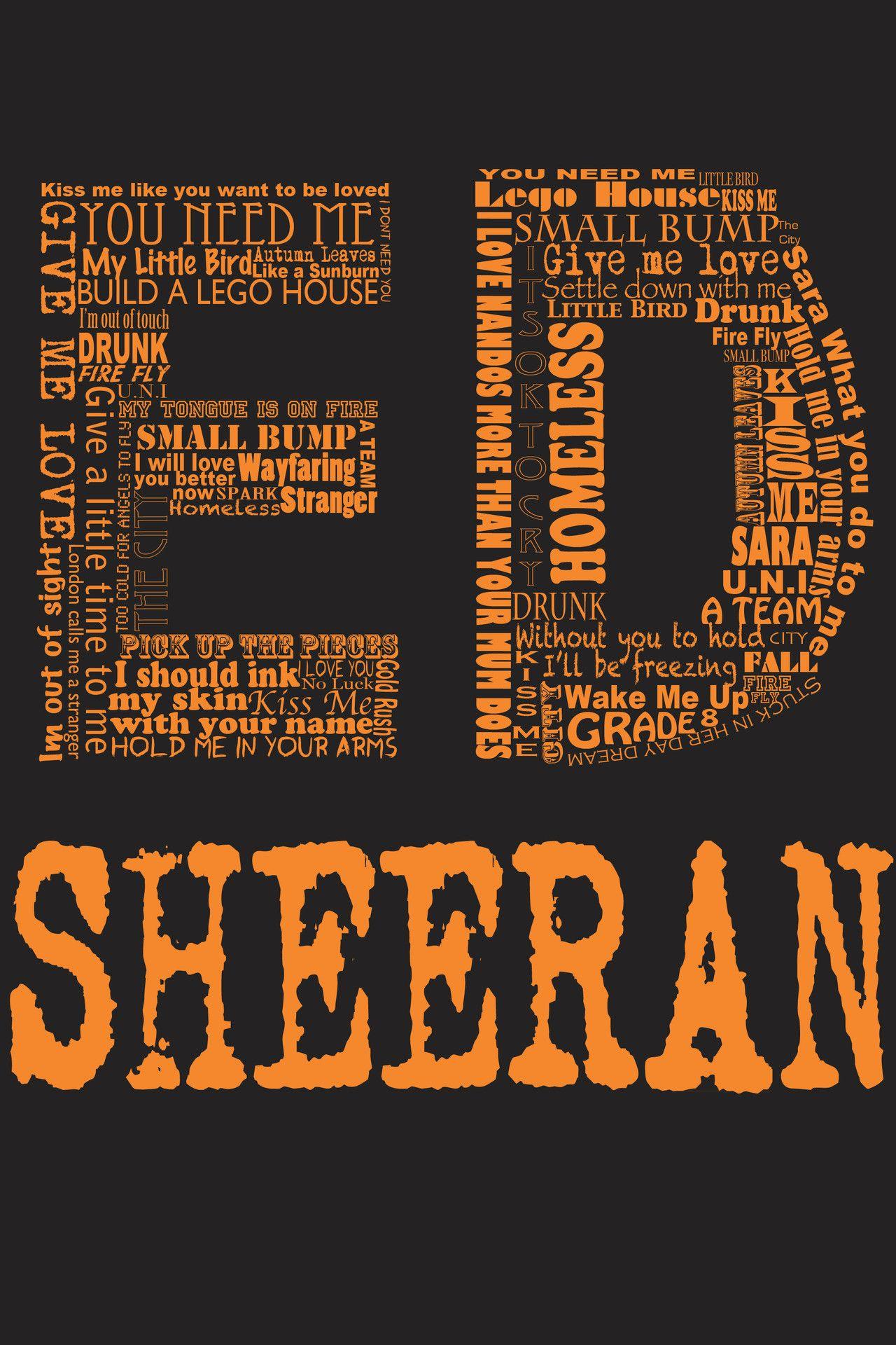 ed sheeran kiss me album cover