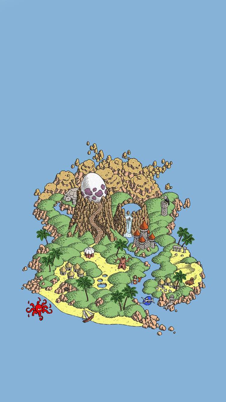 750x1334 LA Found this beautiful drawing online and made a phone wallpaper out of it. Unfortunately I don't know the artist