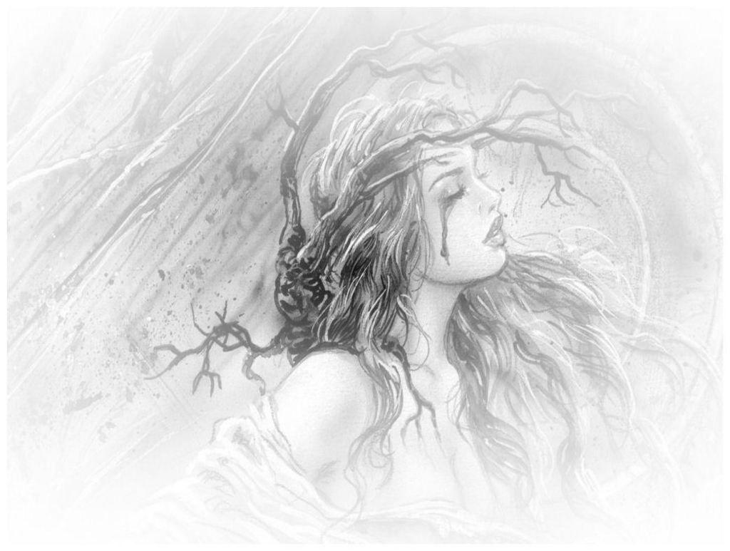 1024x773 Pencil Art Wallpaper