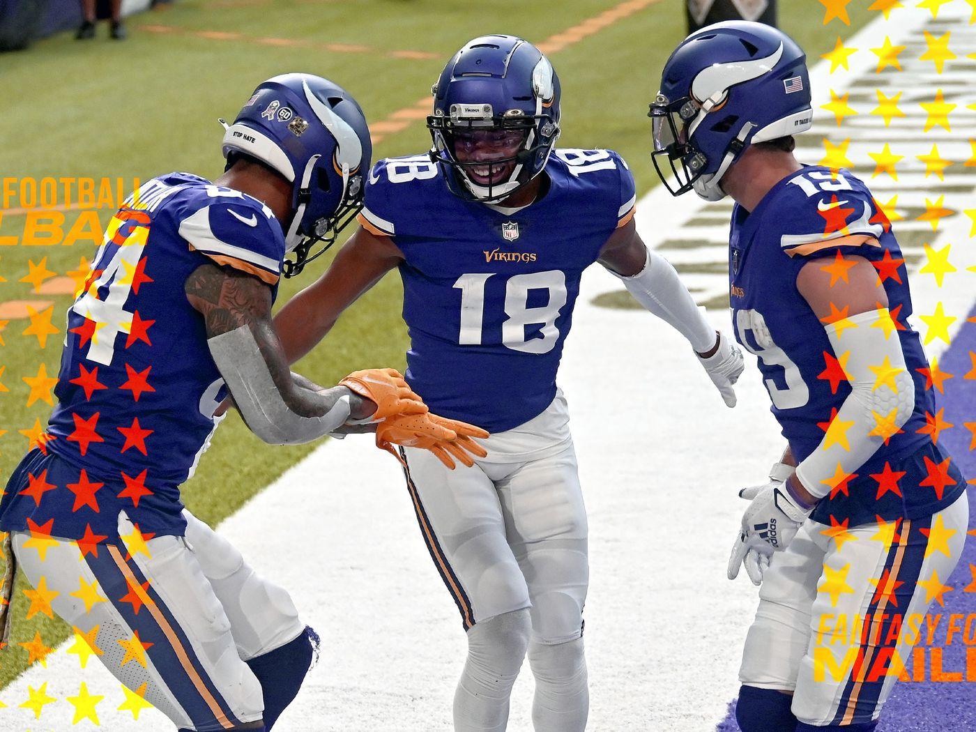 1400x1050 Start Adam Thielen or Justin Jefferson in fantasy football this week?