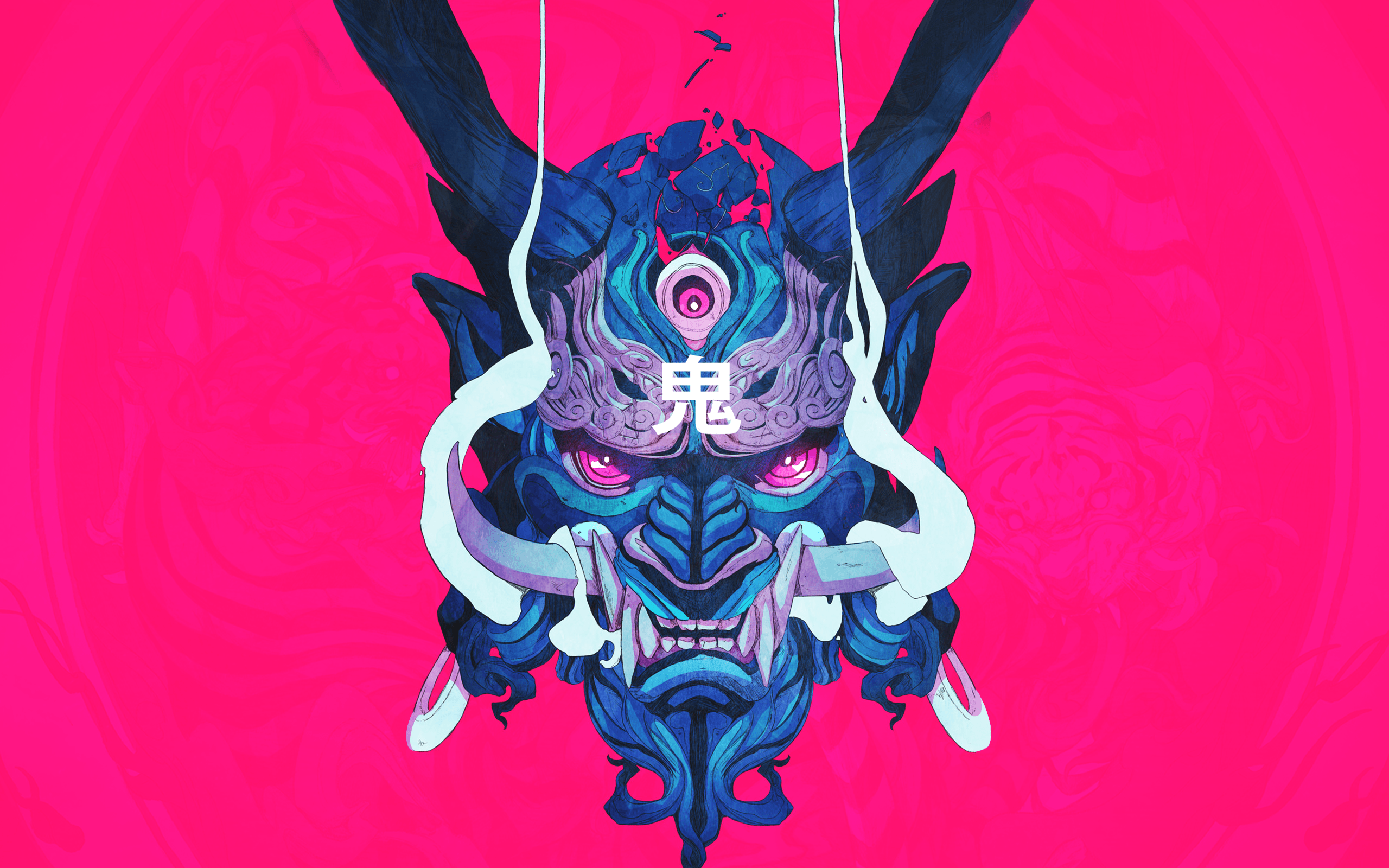 2560x1600 Japanese Demon Art Wallpaper .