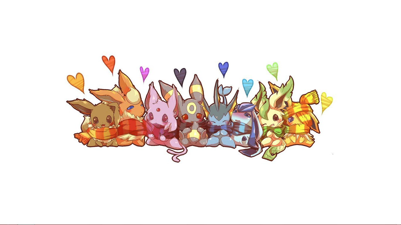 1366x768 Pokemon Wallpaper HD Eevee Wallpaper HD