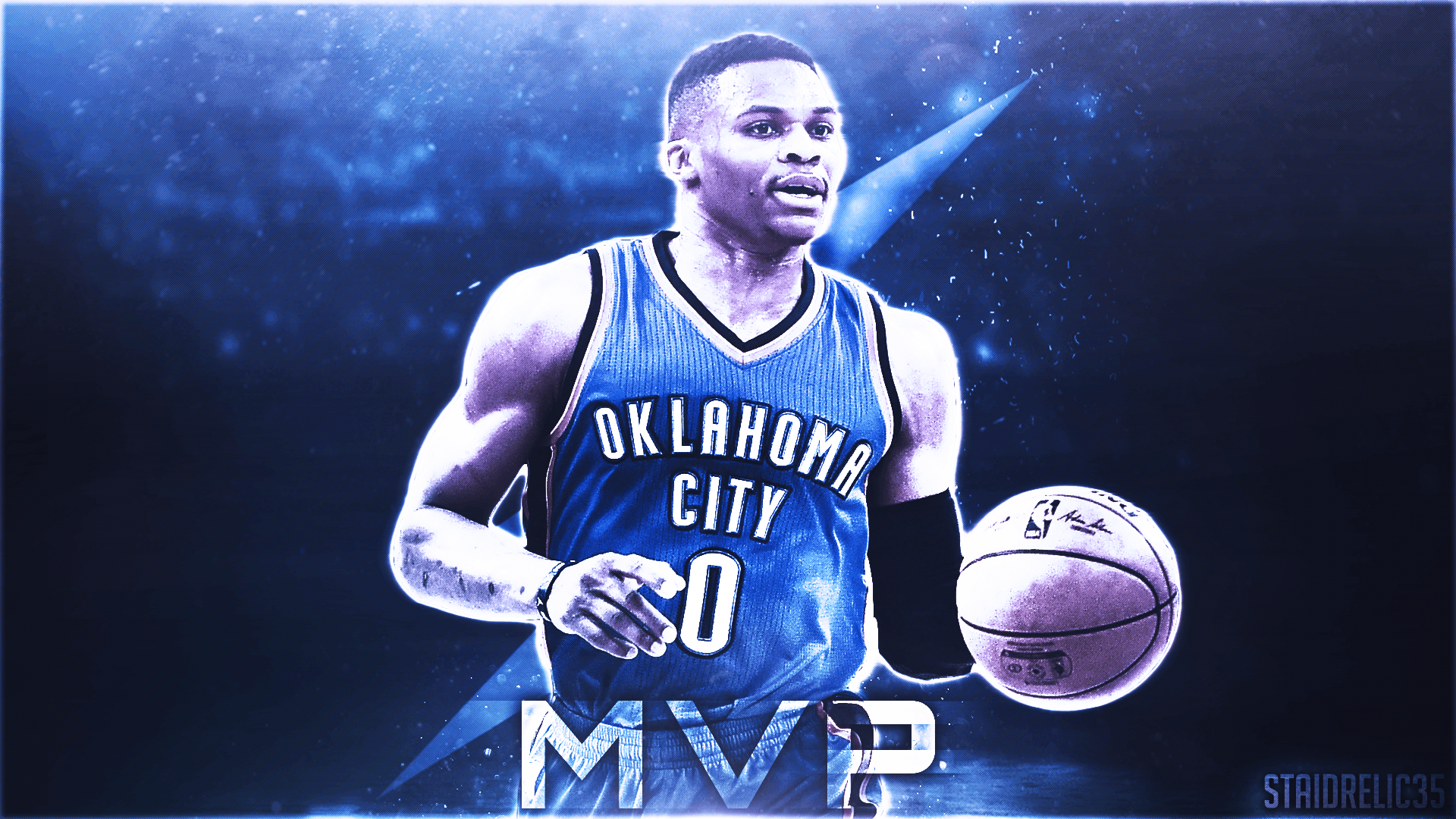 1920x1080 Russell Westbrook And Kevin Durant HD Wallpaper