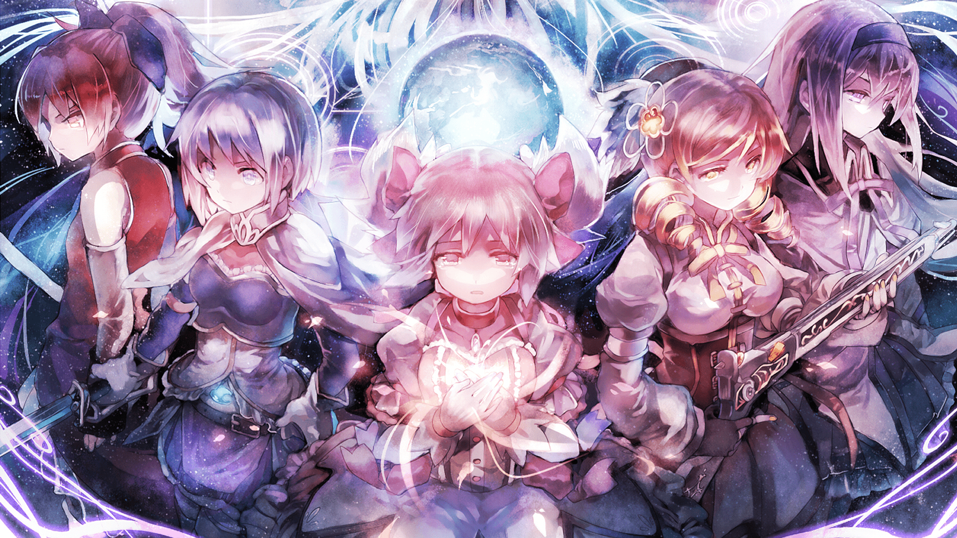 1920x1080 Puella Magi Madoka Magica HD Wallpaper. Background. Anime, Puella magi madoka magica, Madoka magica