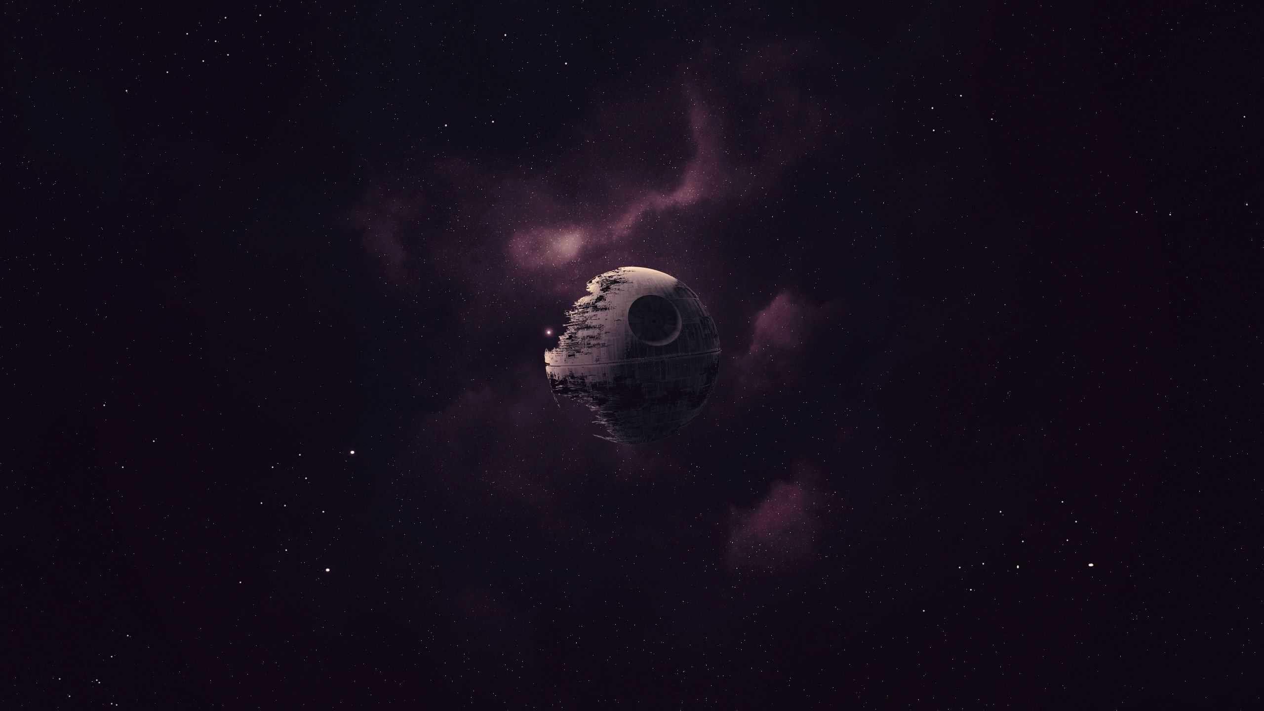 2560x1440 Death Star Wallpaper background picture