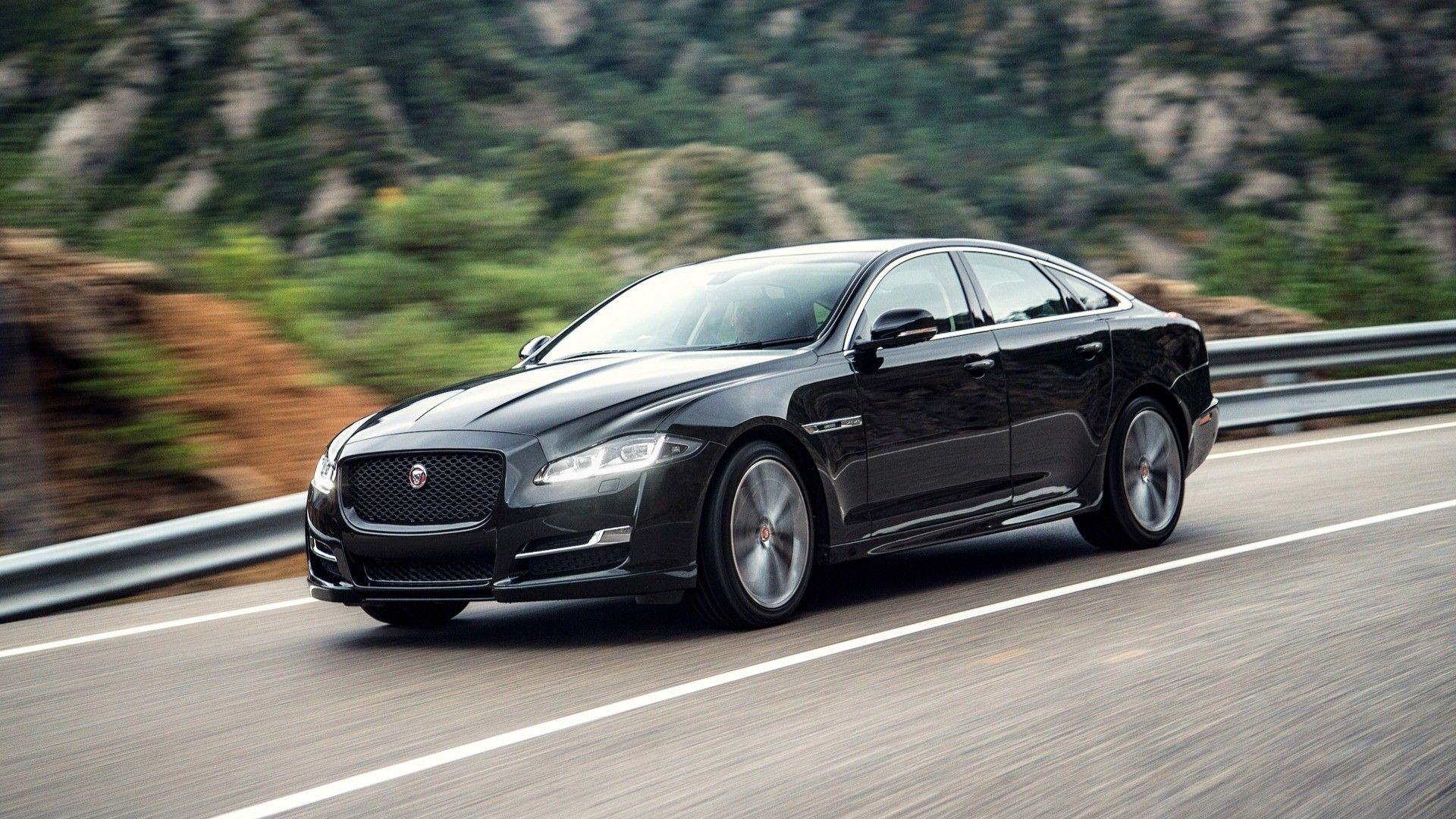 1920x1080 Awesome Jaguar Xj Black Car Xj Black 2018 HD Wallpaper