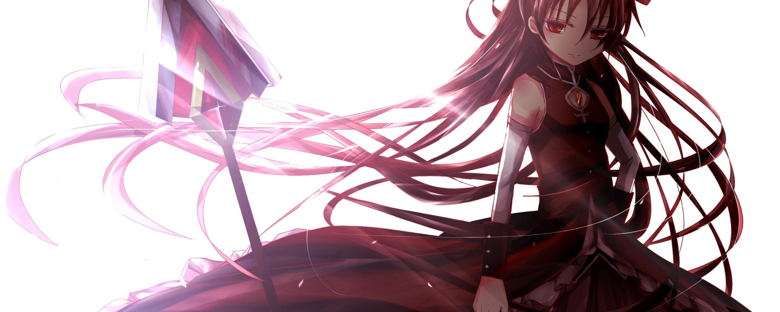 2560x1024 sakura kyouko, mahou shoujo madoka magica, anime 2560x1024 Resolution Wallpaper, HD Anime 4K Wallpaper, Image, Photo and Background