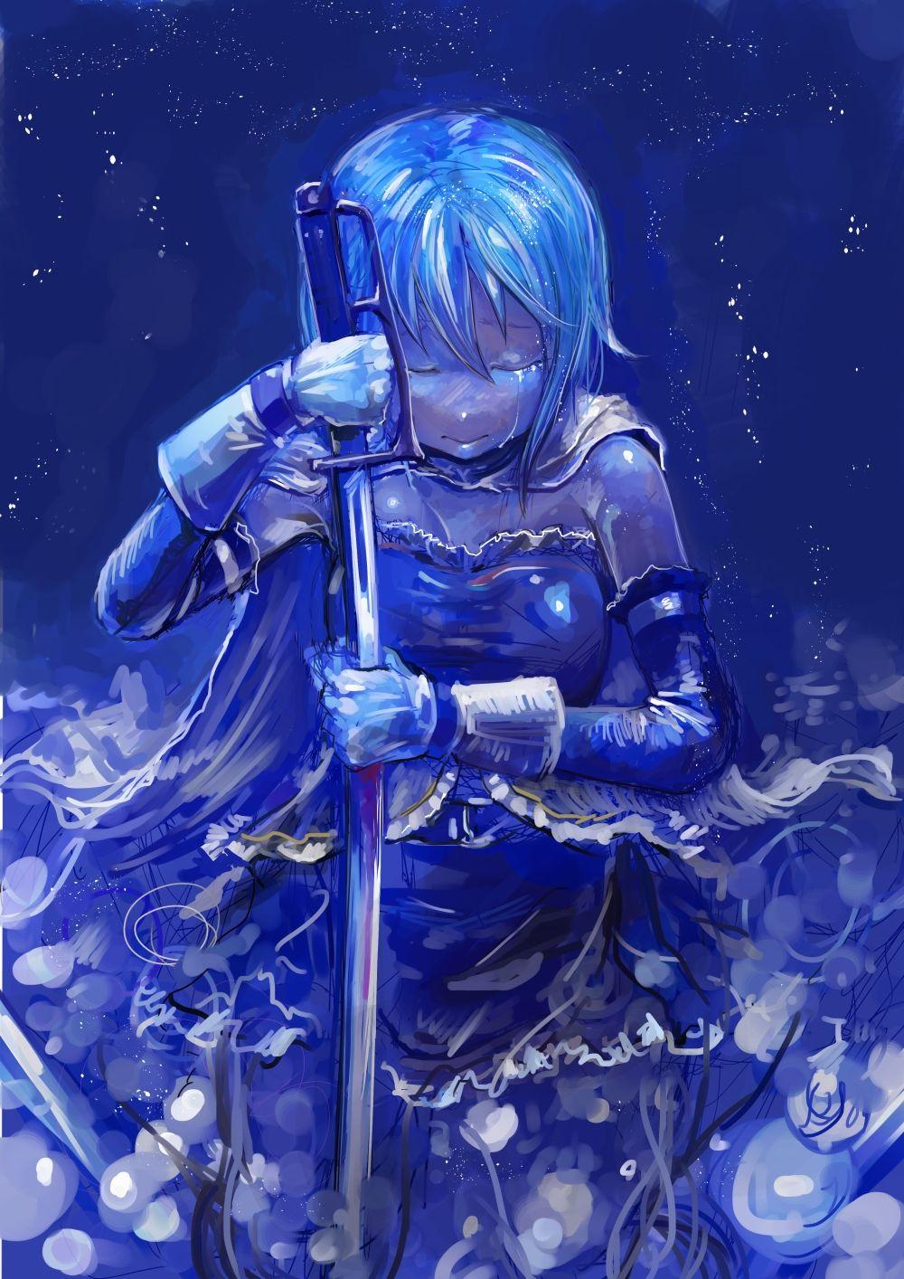 1000x1414 Miki Sayaka Shoujo MadokaMagica Wallpaper Anime Image Board