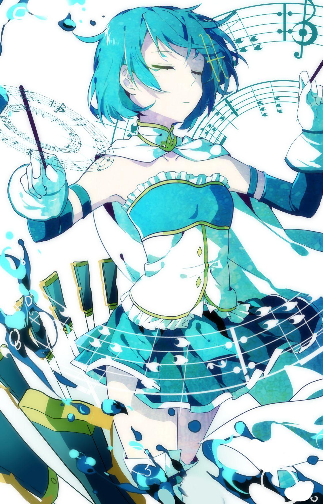 1122x1748 Miki Sayaka Shoujo MadokaMagica Wallpaper Anime Image Board