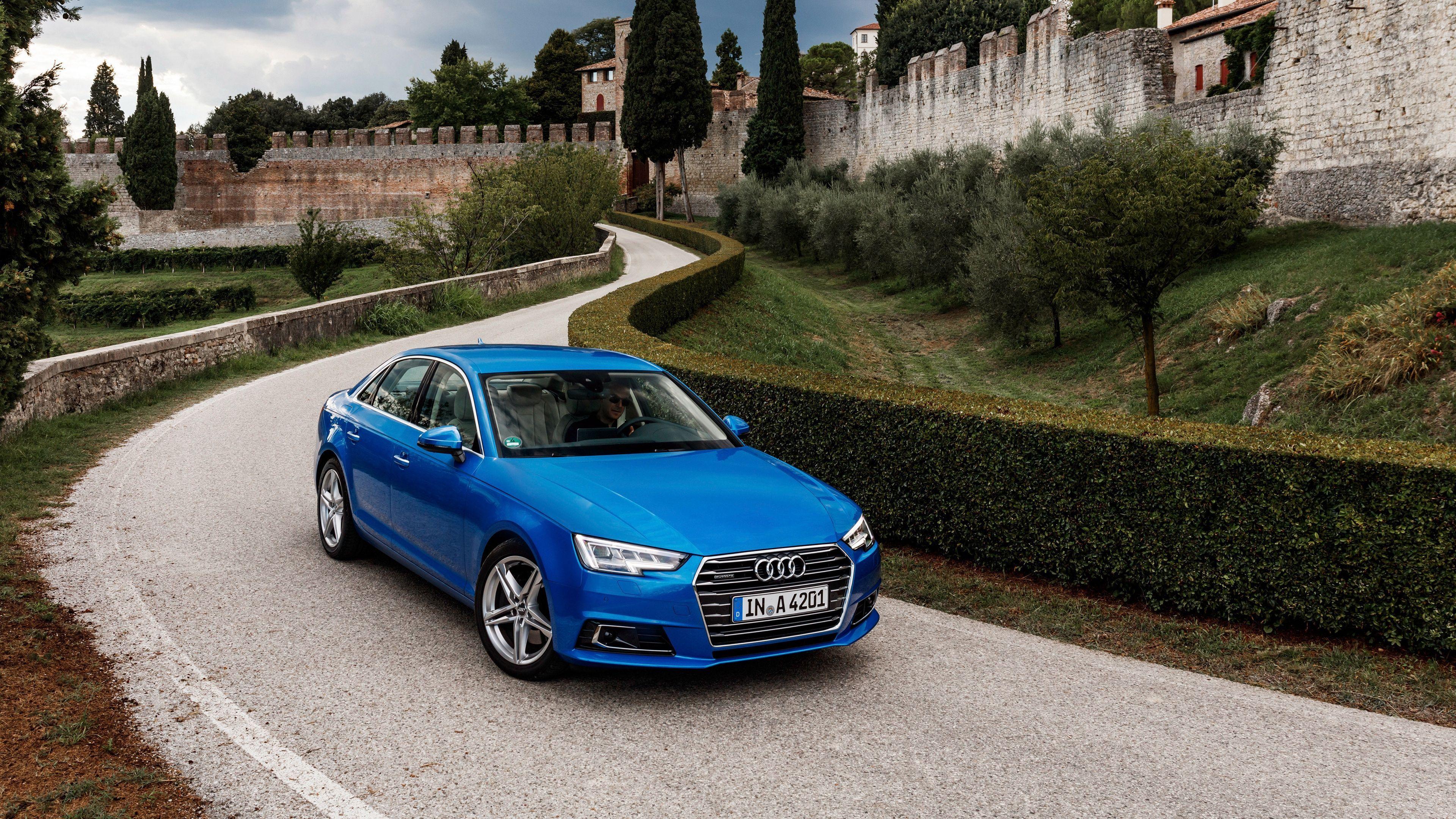 3840x2160 audi, a tfsi, quattro, blue, side view 4k tfsi, Audi, a4. Audi, Audi a Audi s5