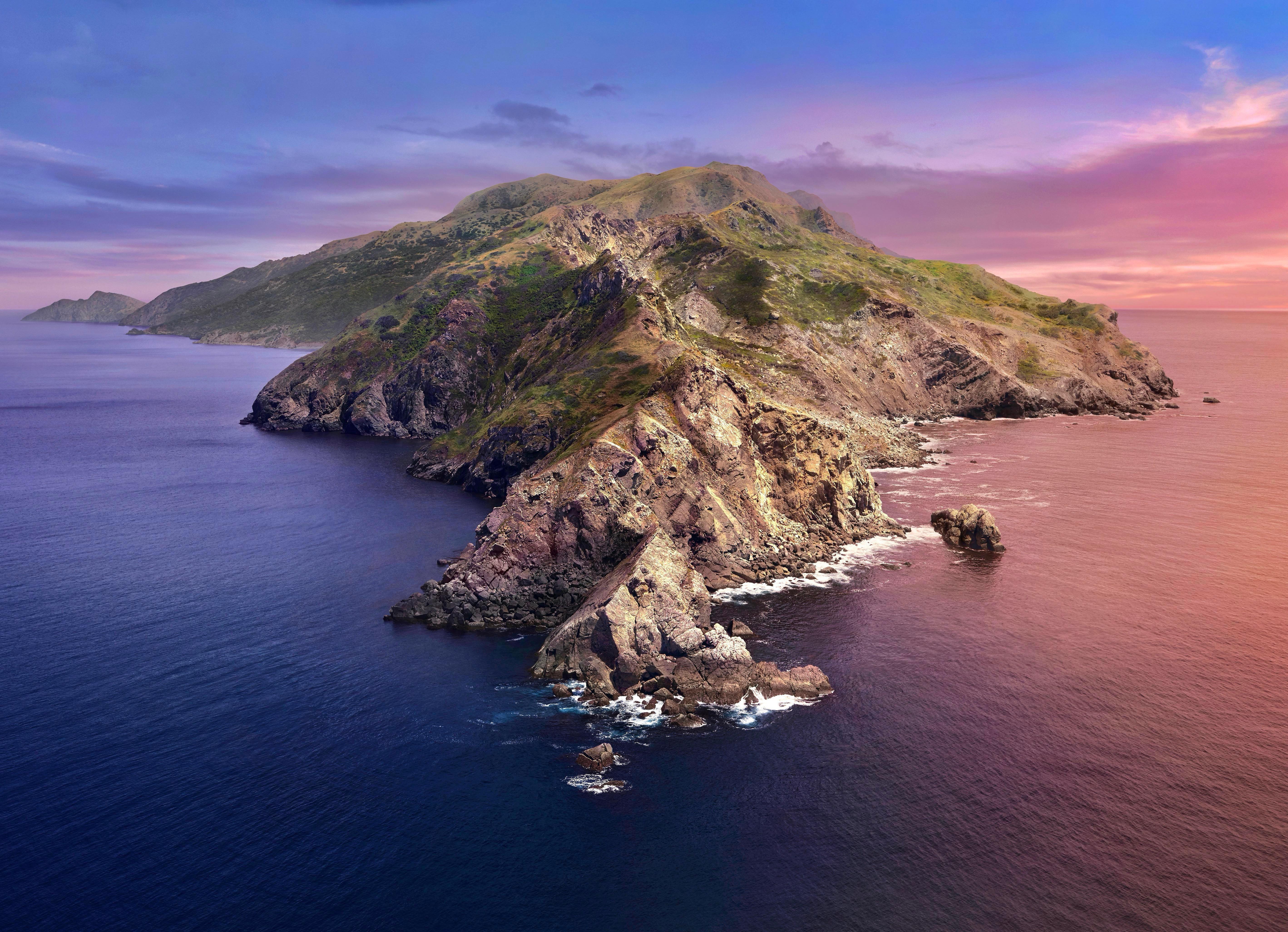 5673x4110 Mac OS X MacOS Catalina Landscape Wallpaper
