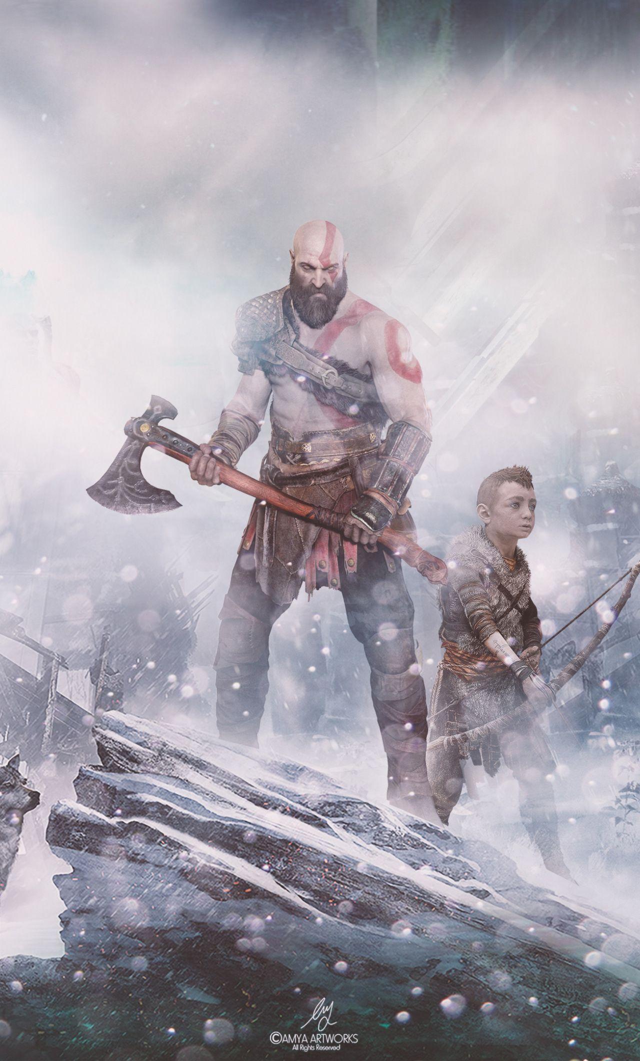 God Of War 4 Hd Wallpapers For Mobile