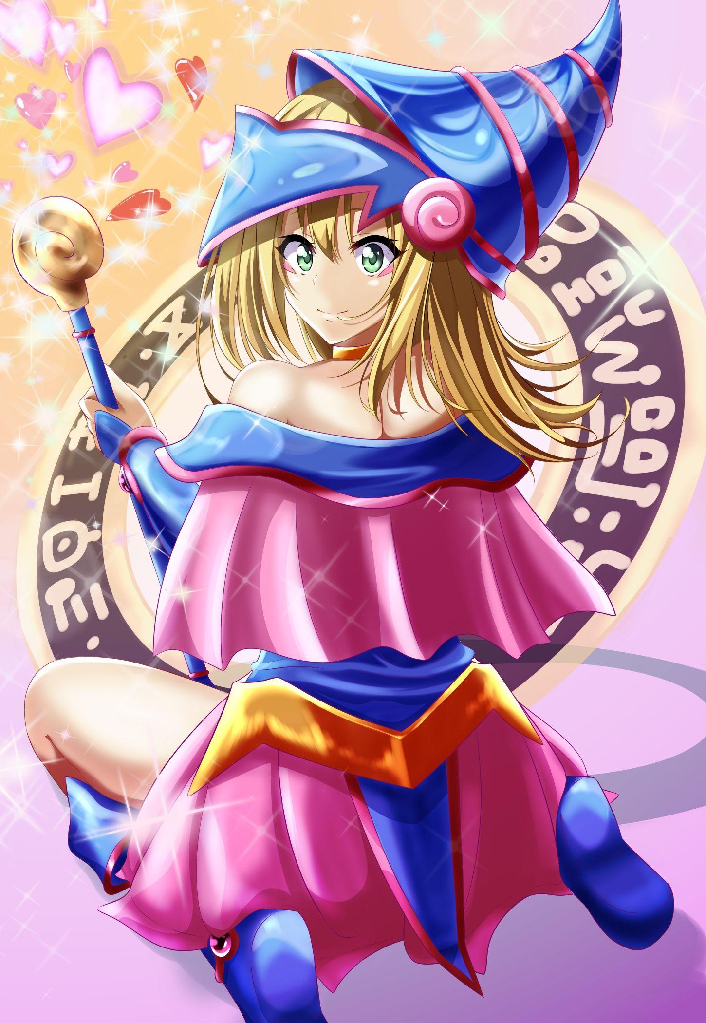 1450x2100 Dark Magician Girl Gi Oh! Duel Monsters Anime Image Board