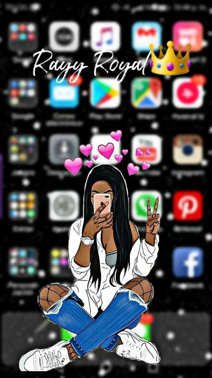 720x1280 Black Girl Magic Wallpaper