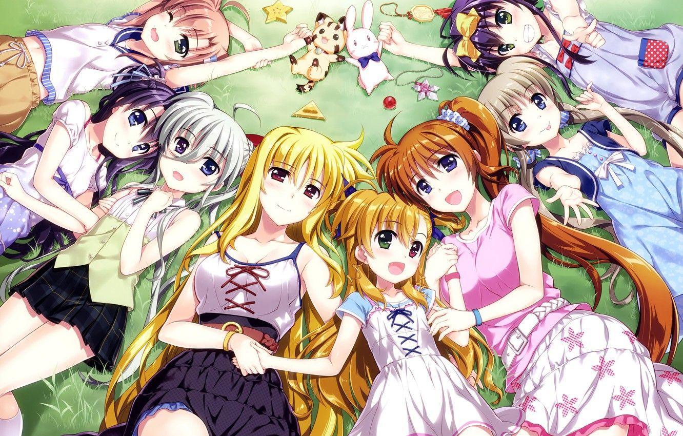 Mahou Shoujo Lyrical Nanoha - Wallpaper and Scan Gallery - Minitokyo