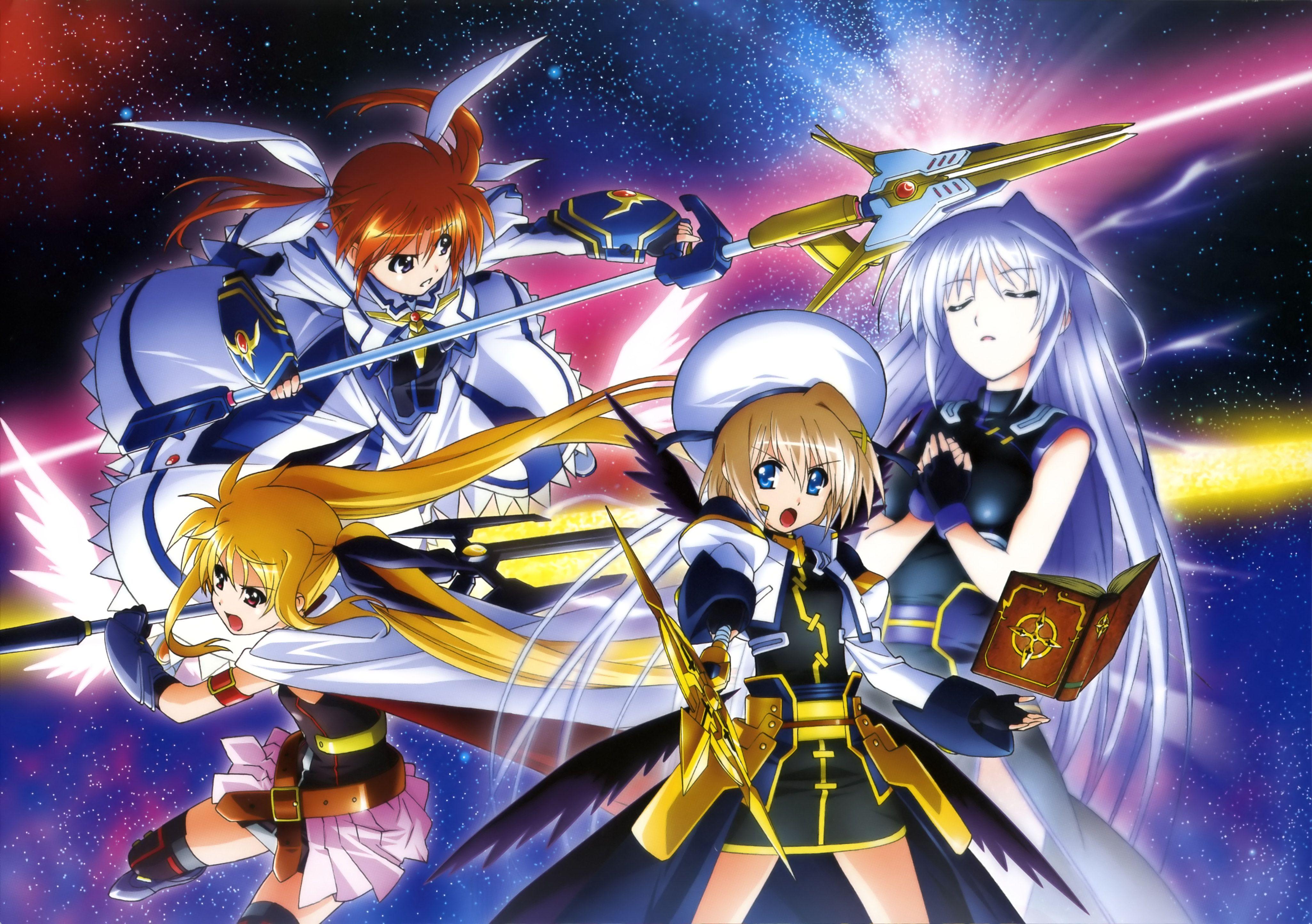 4100x2887 magical girl lyrical nanoha strikers windows wallpaper. magical girl lyrical nanoha strikers. Tokkoro.com Amazing HD Wallpaper