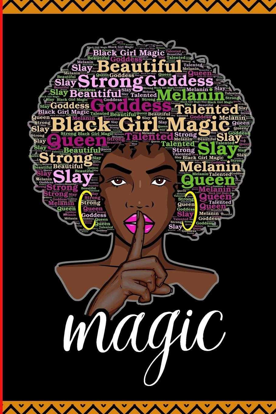 907x1360 Black Girl Magic Wallpaper