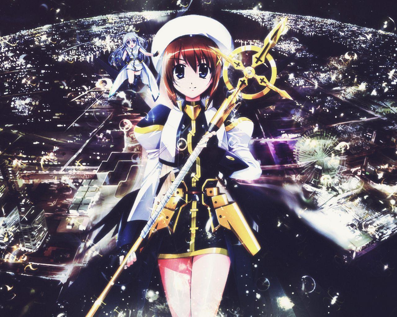 1280x1024 Free download Magical Girl Lyrical Nanoha wallpaper 2560x1440 desktop background [2560x1440] for your Desktop, Mobile & Tablet. Explore Lyrical Background. Lyrical Background