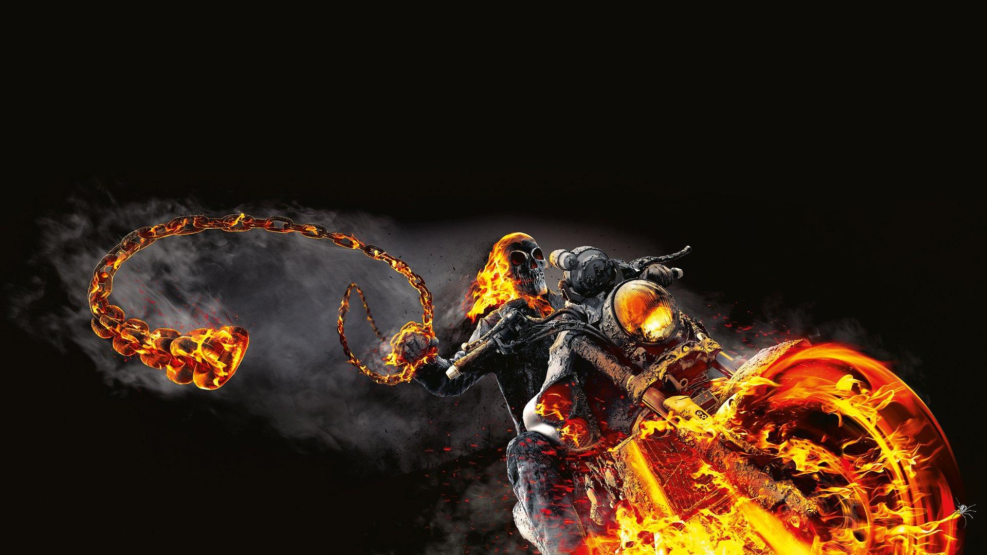 1920x1080 Blue Ghost Rider Wallpaper HD .