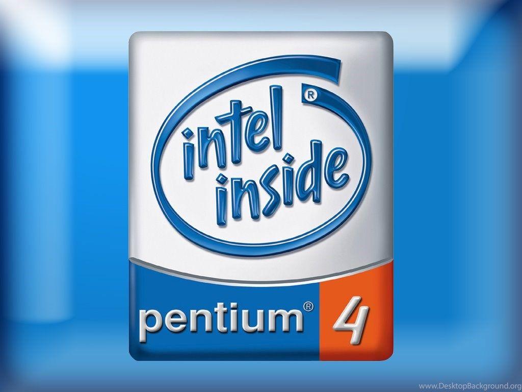 1024x768 Free Desktop Wallpaper, Intel Inside Pentium 4 Logo Desktop Background