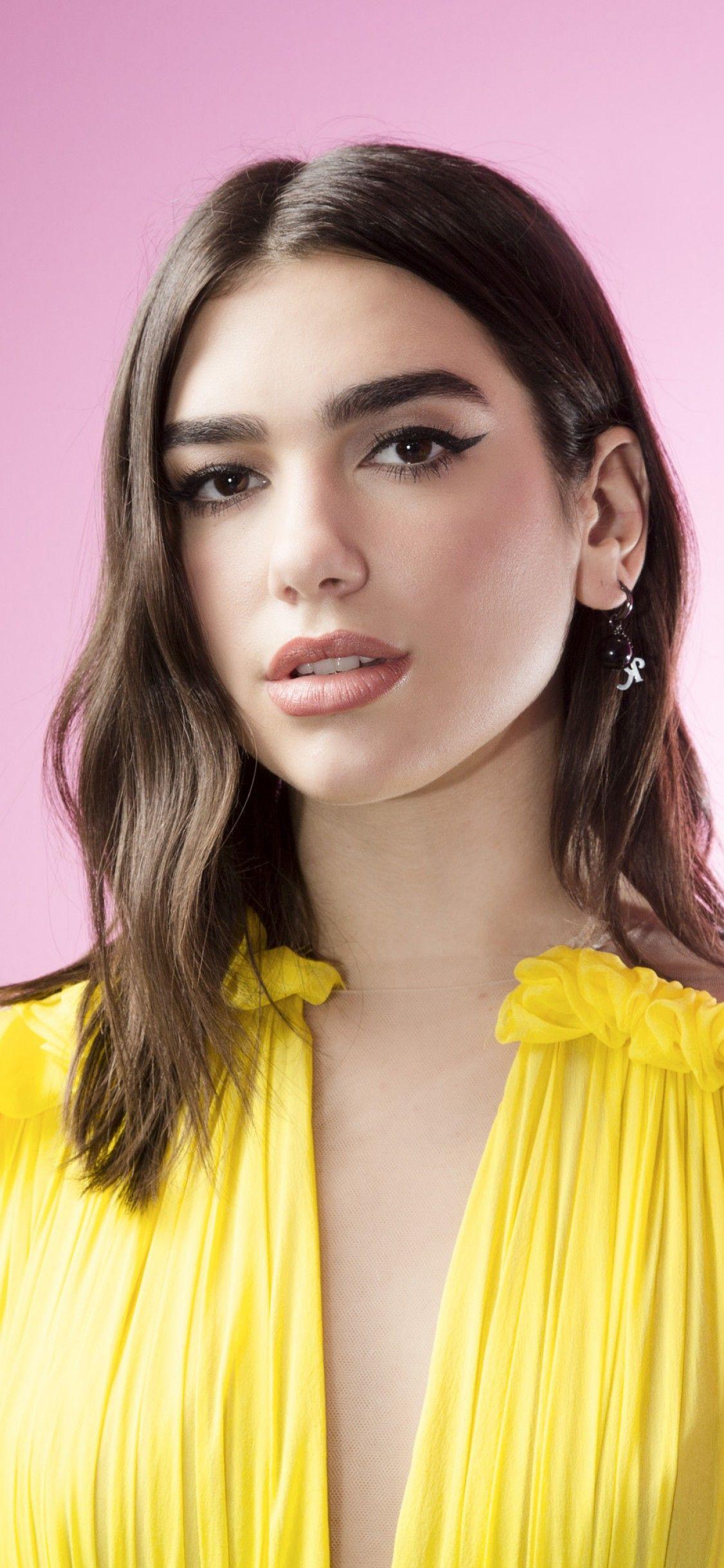 1125x2436 Dua Lipa iPhone X Wallpaper Download