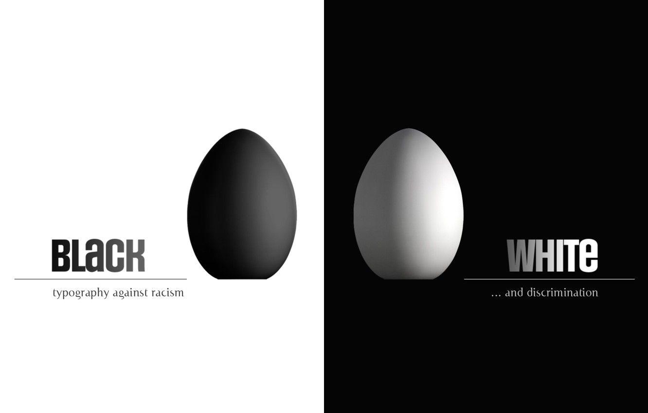 1332x850 Wallpaper wallpaper, white, black, minimalism, Eggs, contrast image for desktop, section минимализм