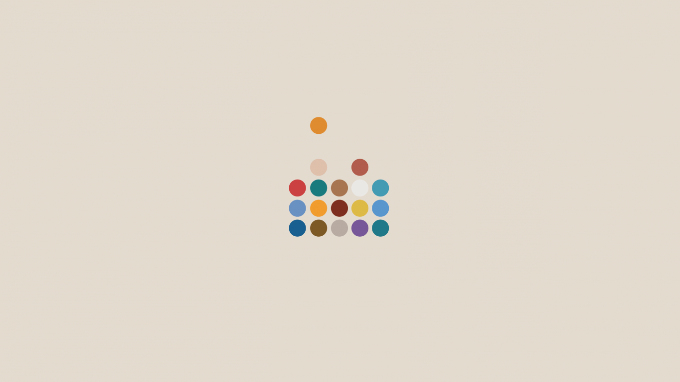1366x768 Easter Minimalist High Definition Wallpaper 52606