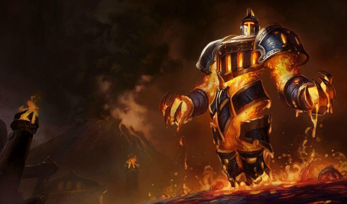 1215x717 Scorched Earth Xerath of Legends Wallpaper