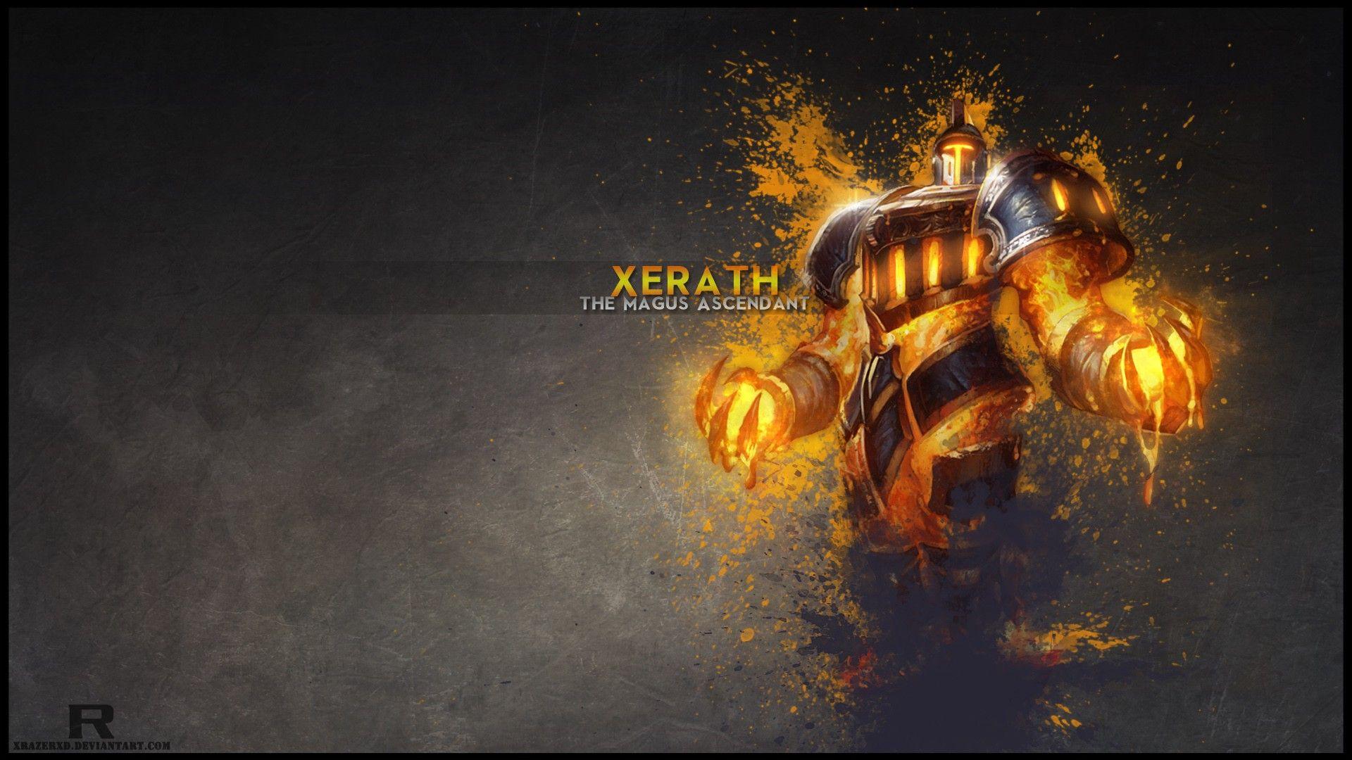 1920x1080 Scorched Earth Xerath. Wallpaper & Fan Arts. League Of Legends