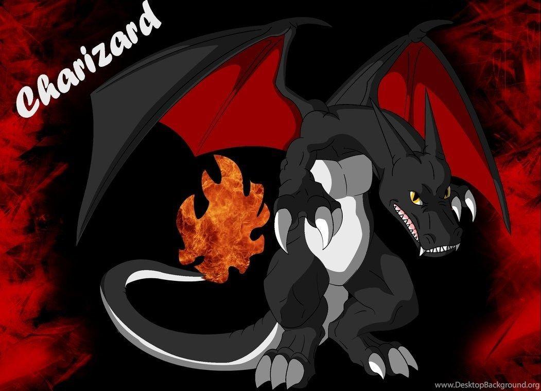 1051x760 Pokemon Wallpaper Shiny Charizard Desktop Background