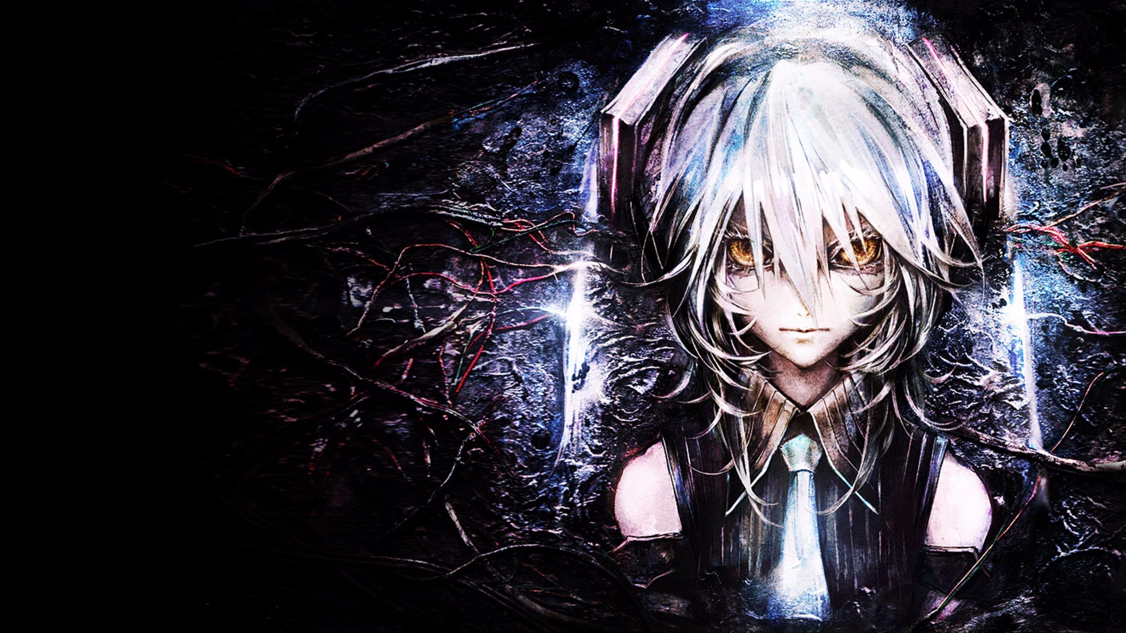 3840x2160 4k Wallpaper Dark Anime