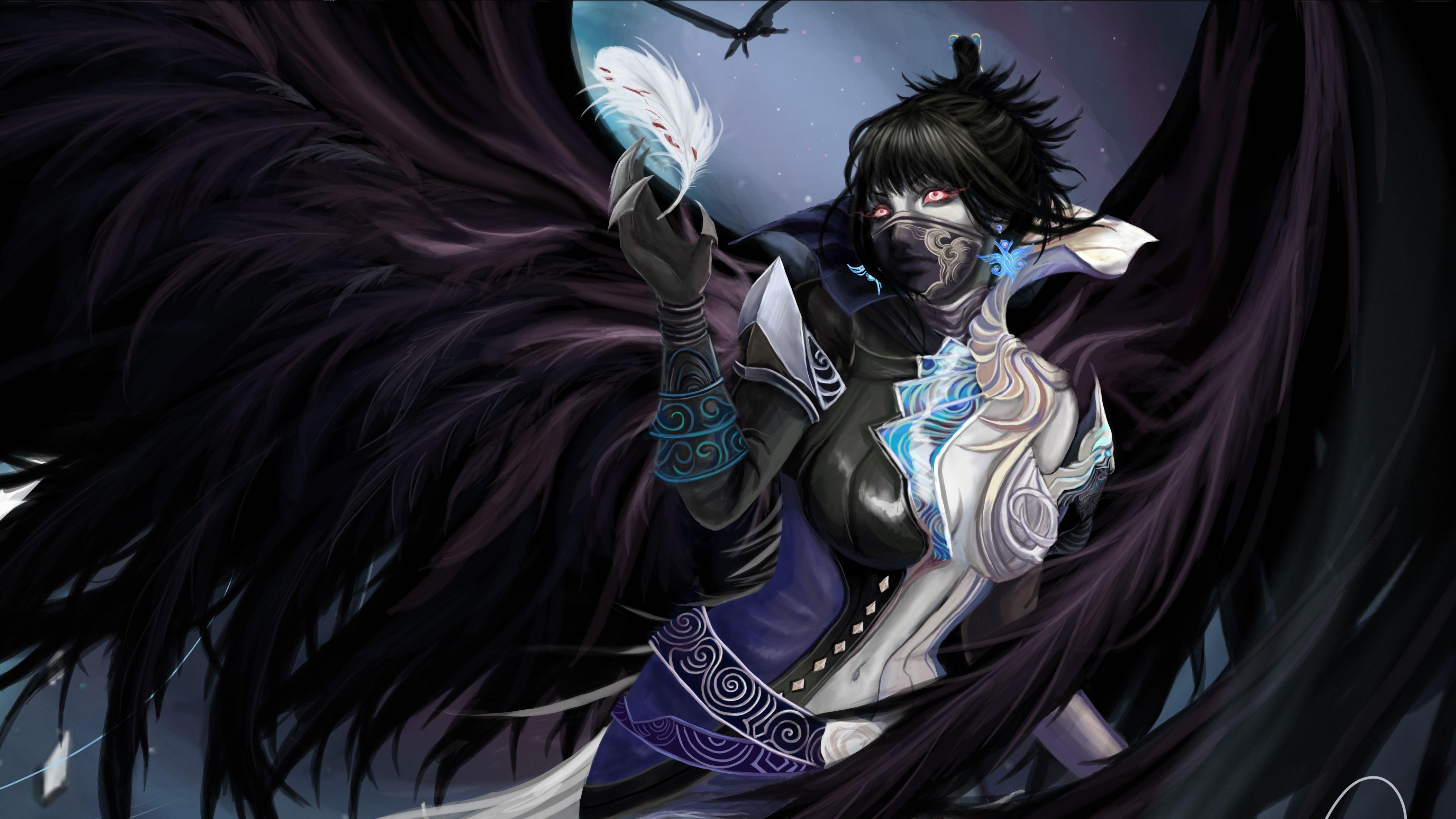 4208x2367 Anime Dark Angel Love .