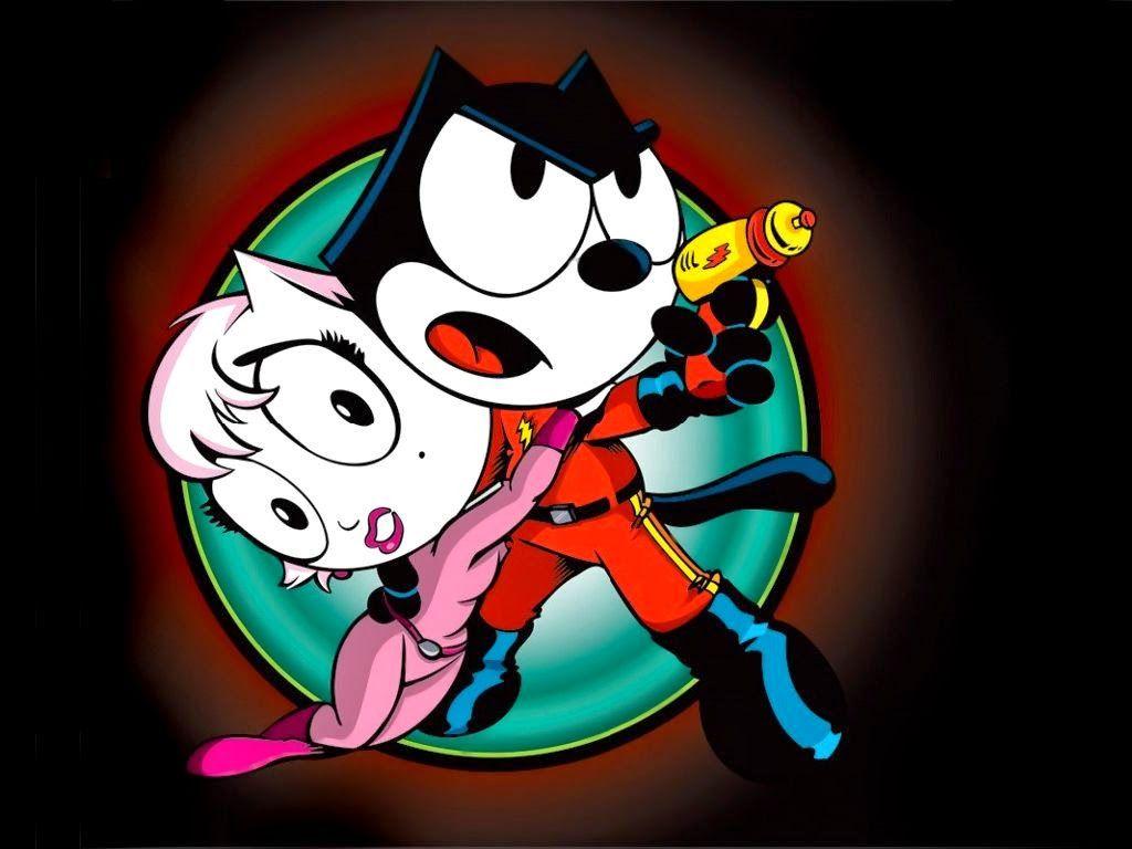 1024x768 Felix The Cat Wallpaper HD