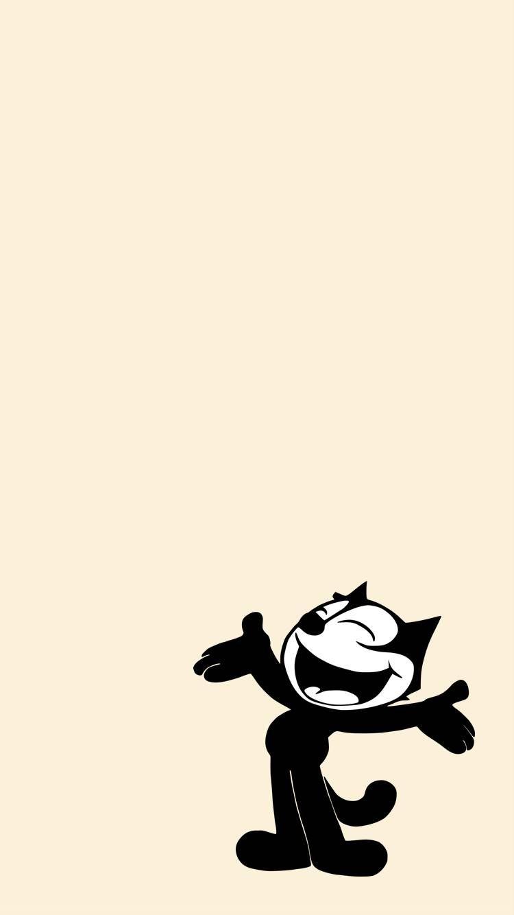 750x1334 Felix Cat Phone Wallpaper