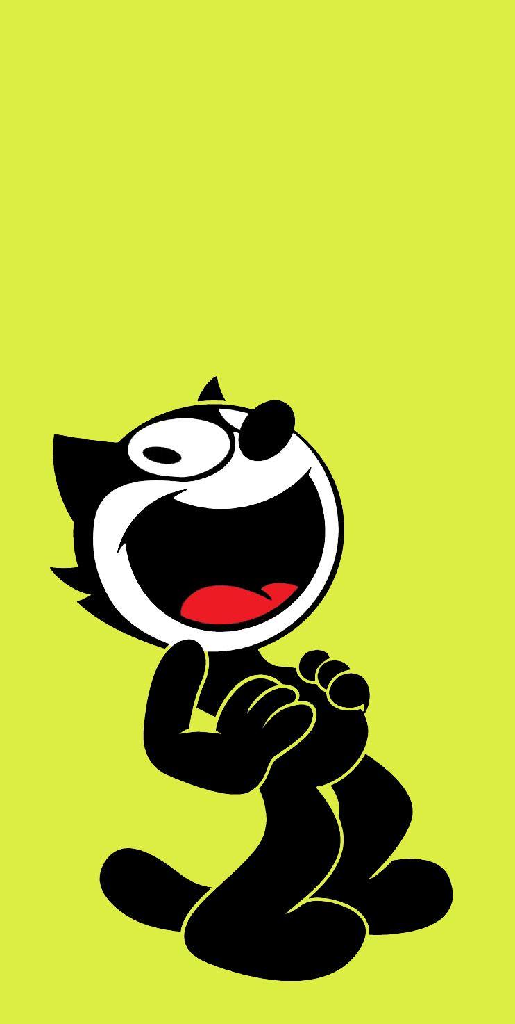742x1473 Felix The Cat iPhone Wallpaper