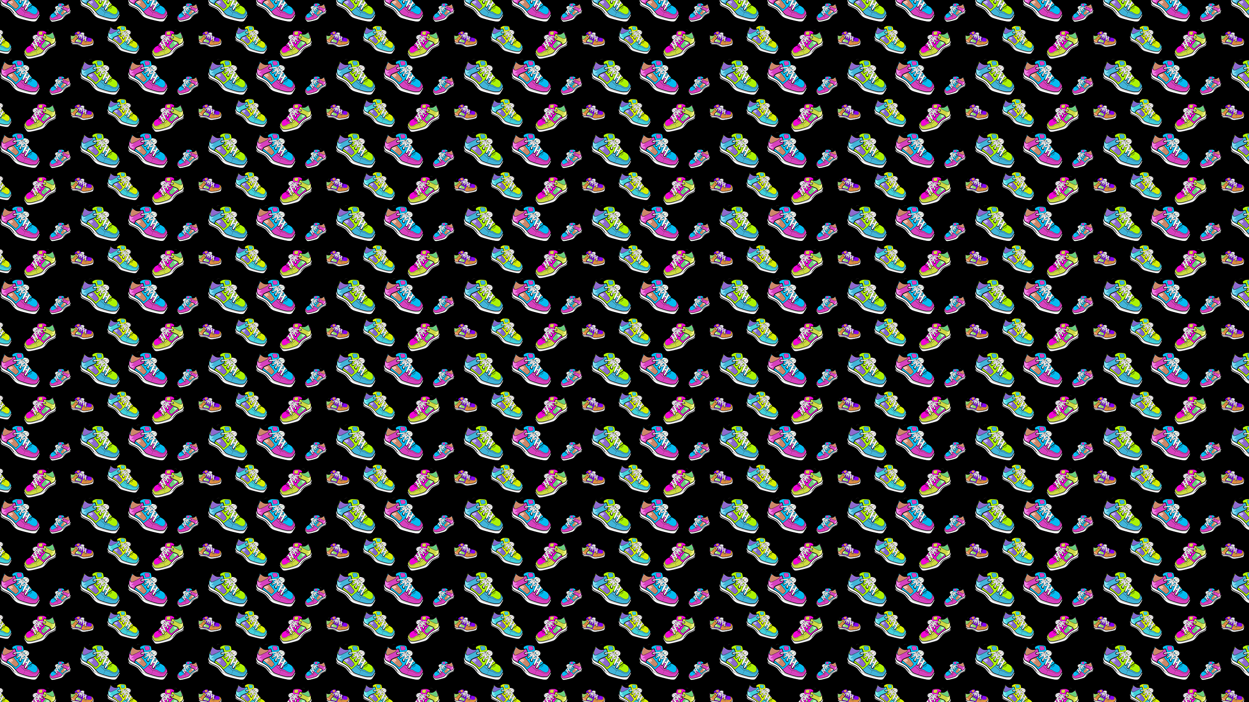2560x1440 HD Sneakers Computer Wallpaper