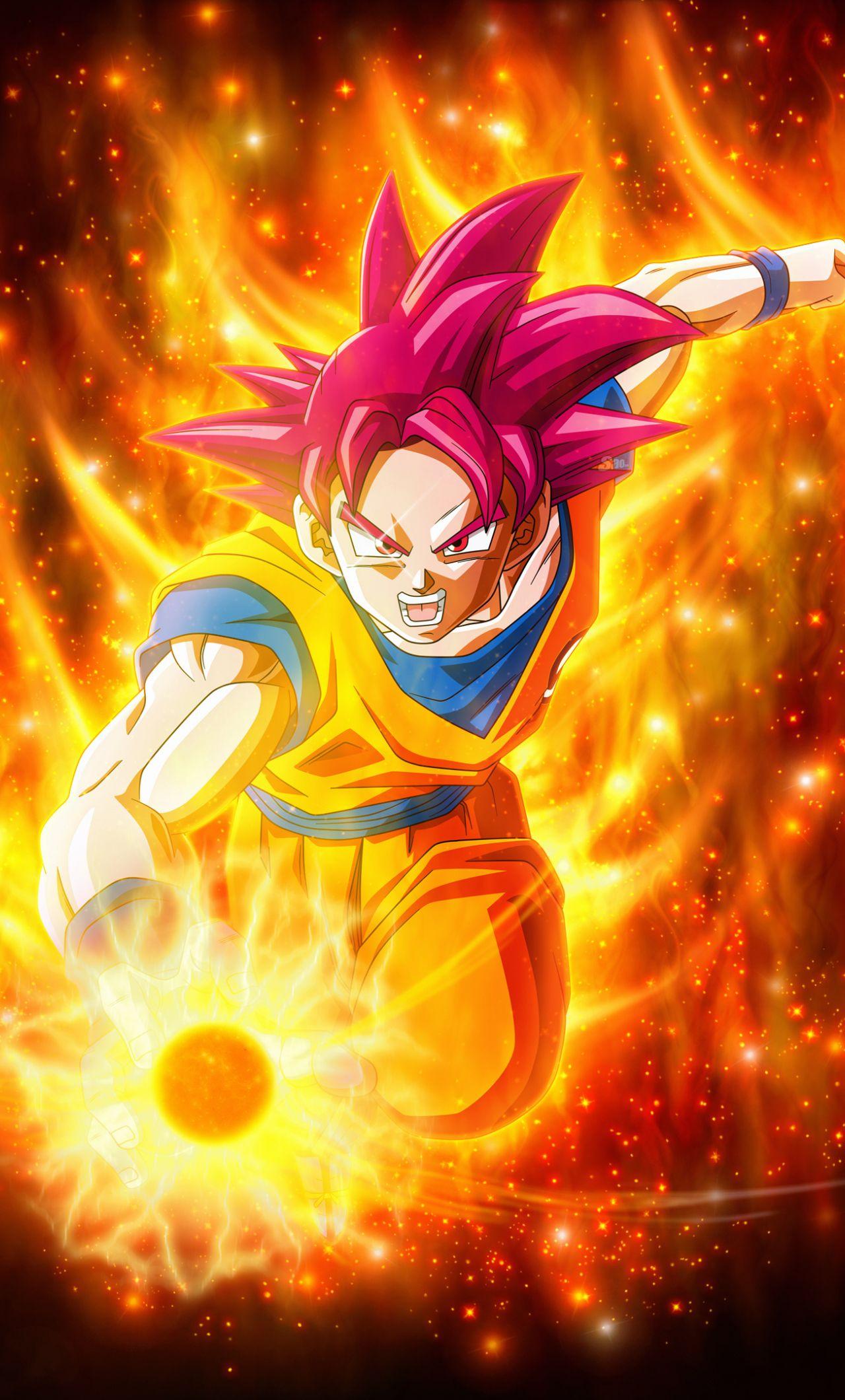 1280x2120 Download 1280x2120 wallpaper dragon ball super, super saiyan, goku, iphone 6 plus, 1280x2120 HD image, background, 5086