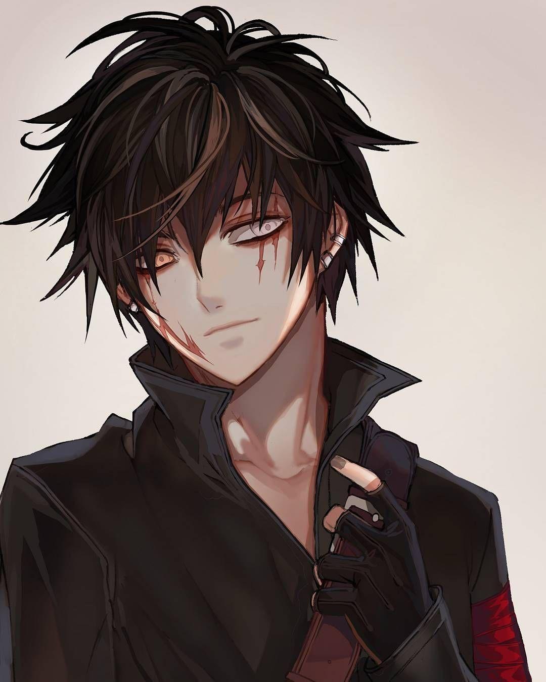 Anime Boy With Black Hair Wallpapers Top Free Anime Boy With Black 