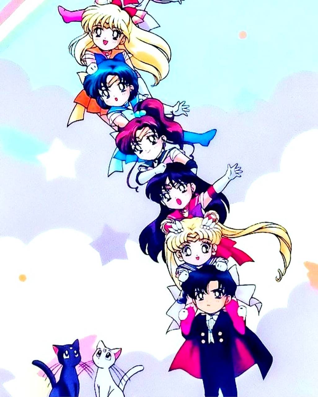 1026x1280 Sailor Moon Chibi wallpaper