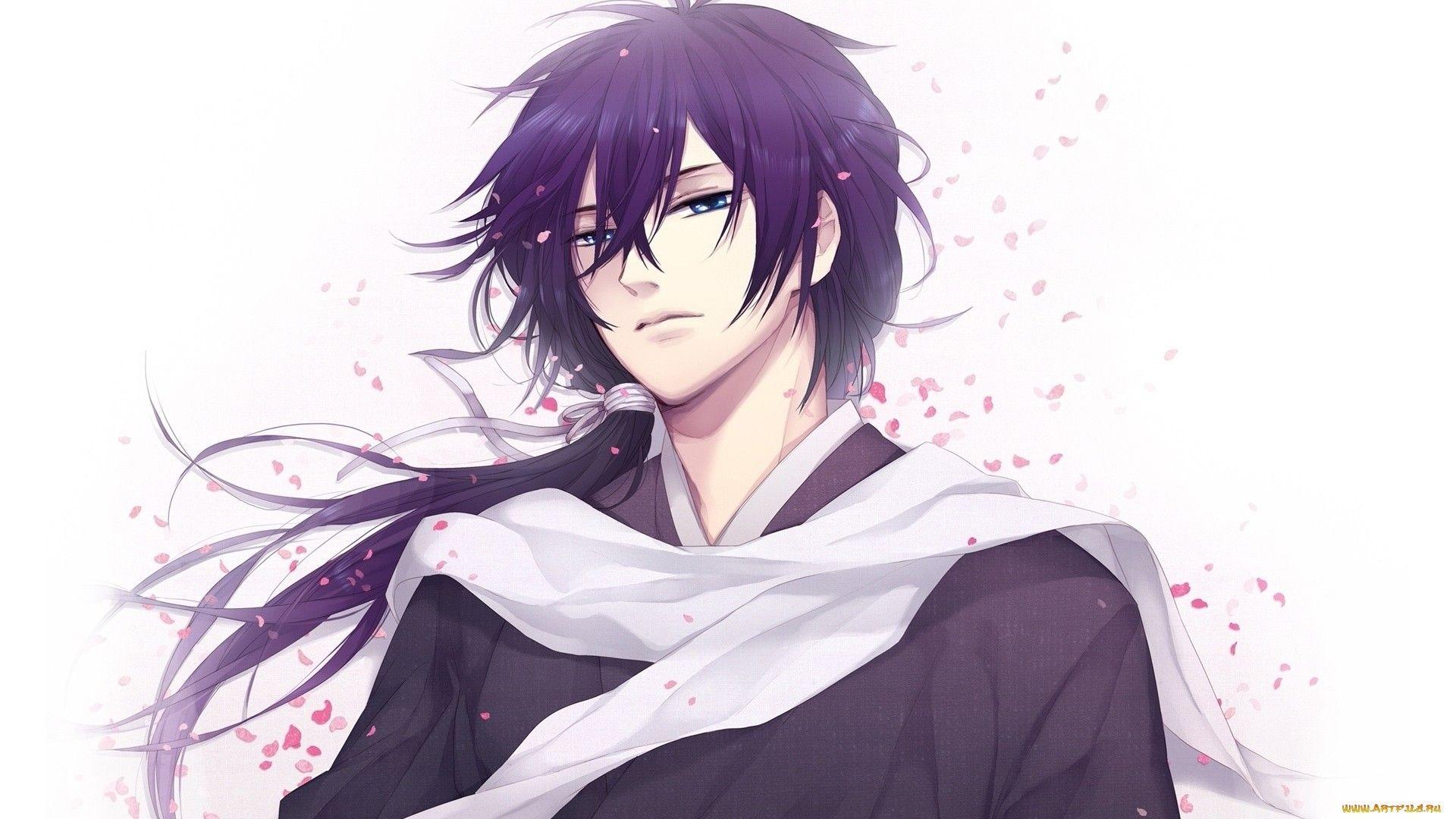 1920x1080 Anime Guy with Black Hair Wallpaper