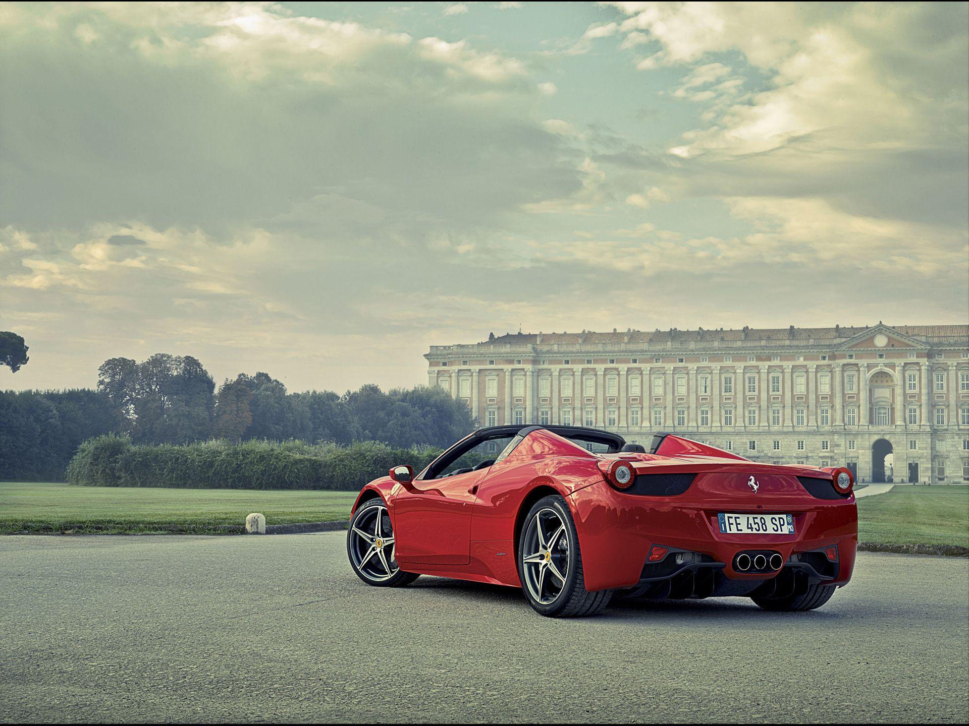 1920x1440 Ferrari 458 Spider Angle
