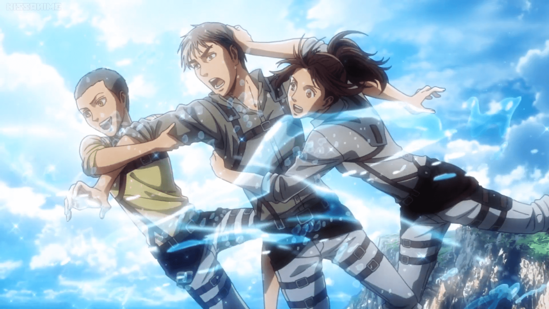 1920x1080 Hange And Sasha Attack On Titan