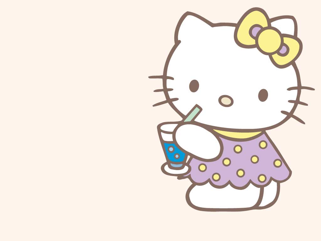 1024x768 Hello Kitty Cute Desktop. New London Wallpaper