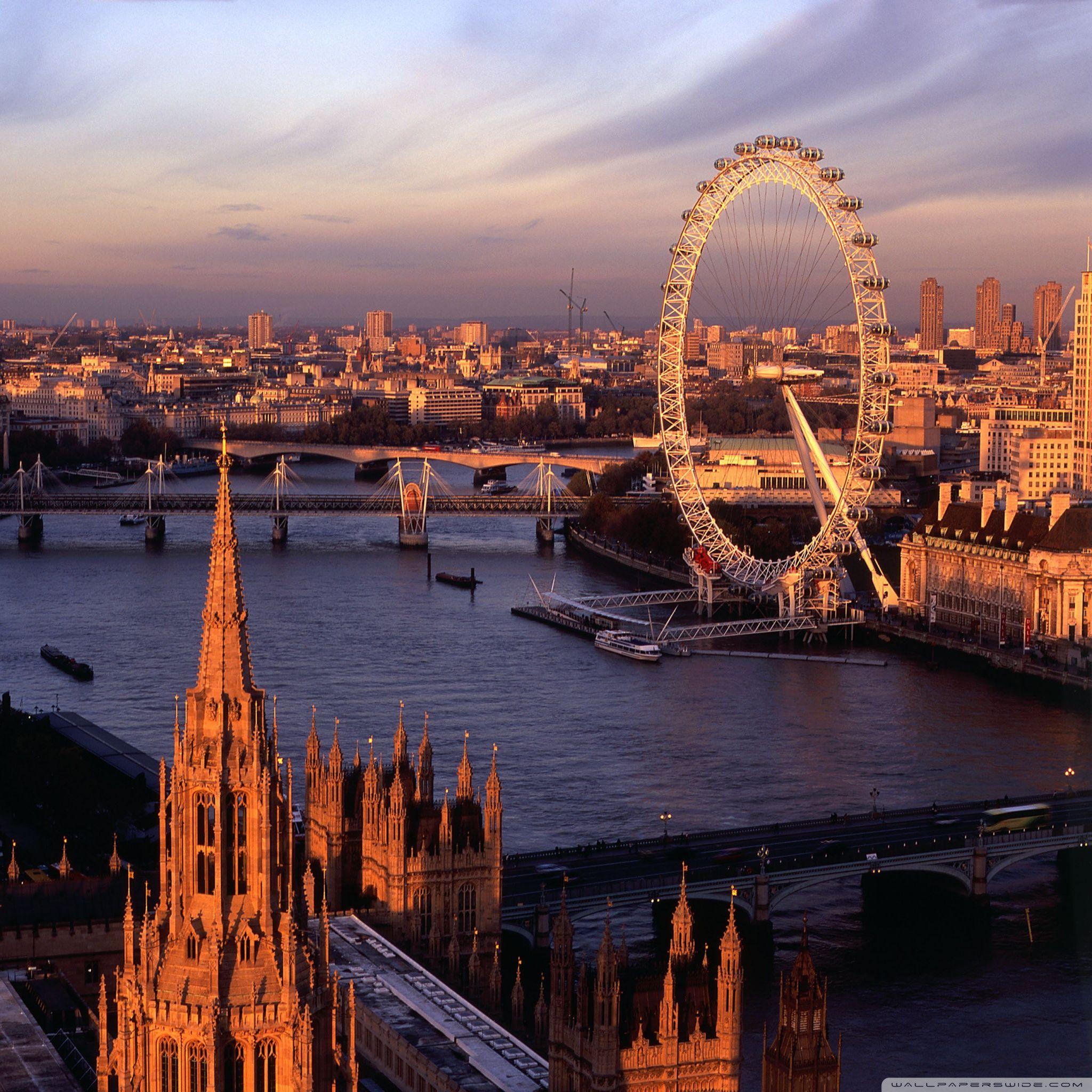 2048x2048 London Panorama ❤ 4K HD Desktop Wallpaper for 4K Ultra HD TV