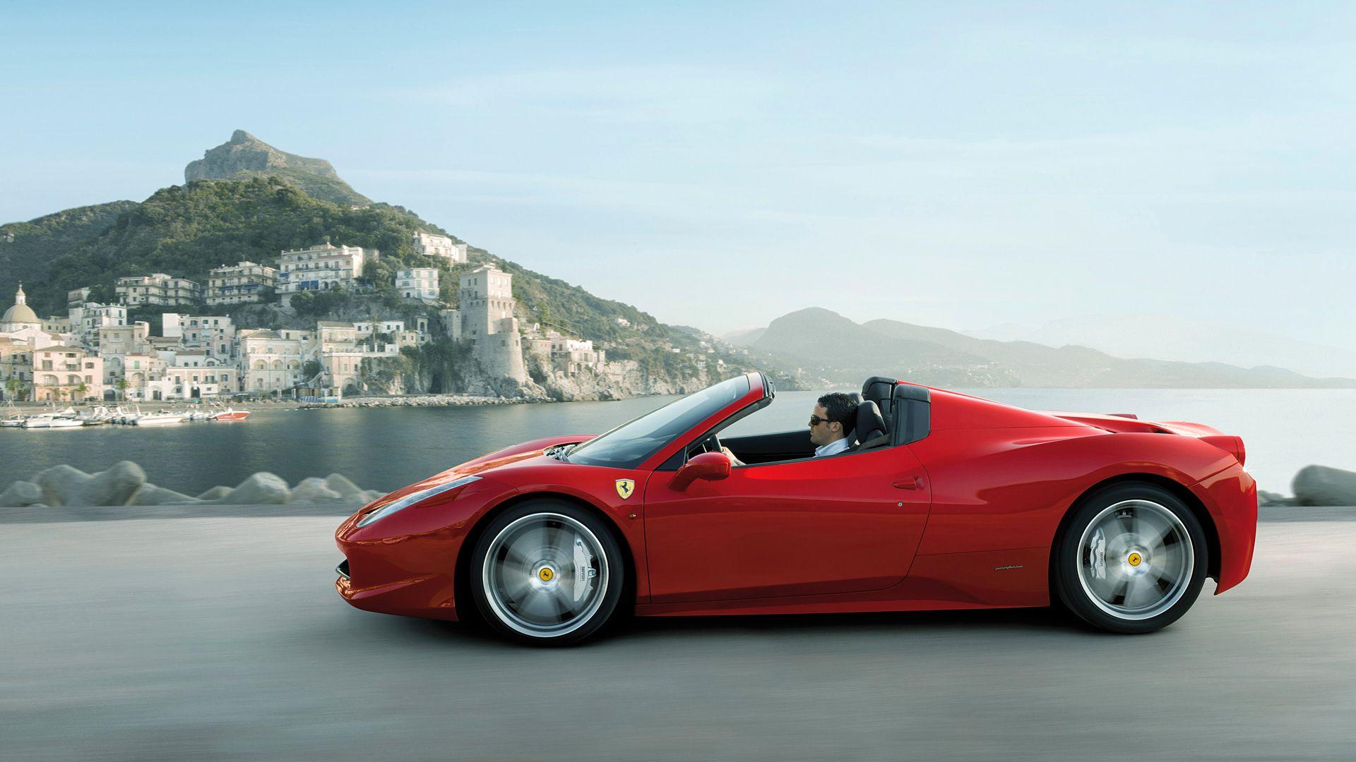 1920x1080 Ferrari 458 Spider Wallpaper & HD Image