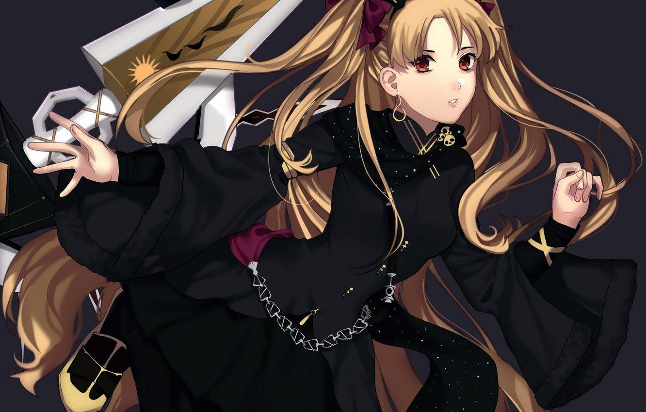 1332x850 Wallpaper girl, Lancer, Lancer, Fate / Grand Order, Ereshkigal, The destiny of a great campaign image for desktop, section сёнэн