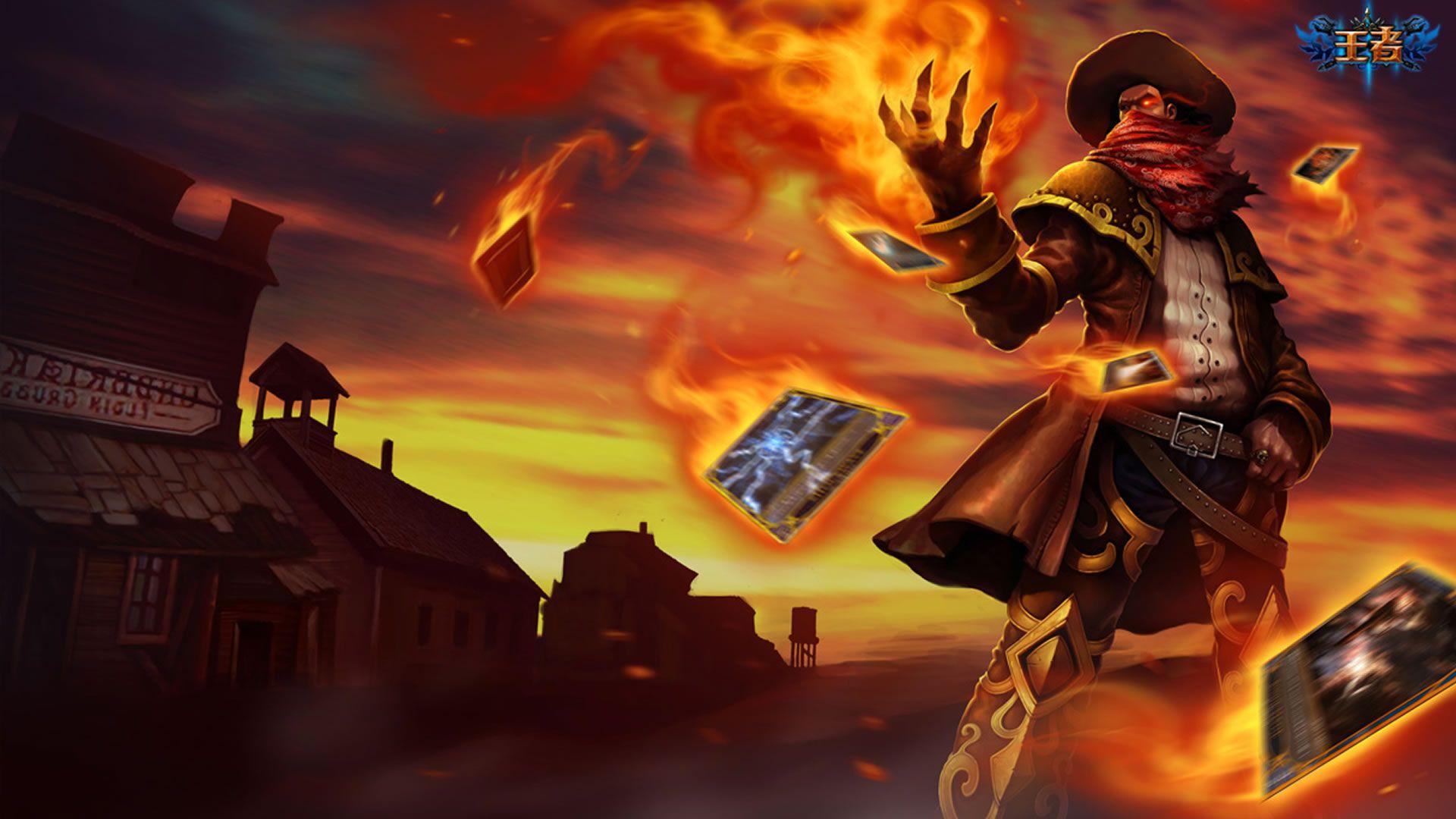 1920x1080 High Noon Twisted Fate Chinese Wallpaper