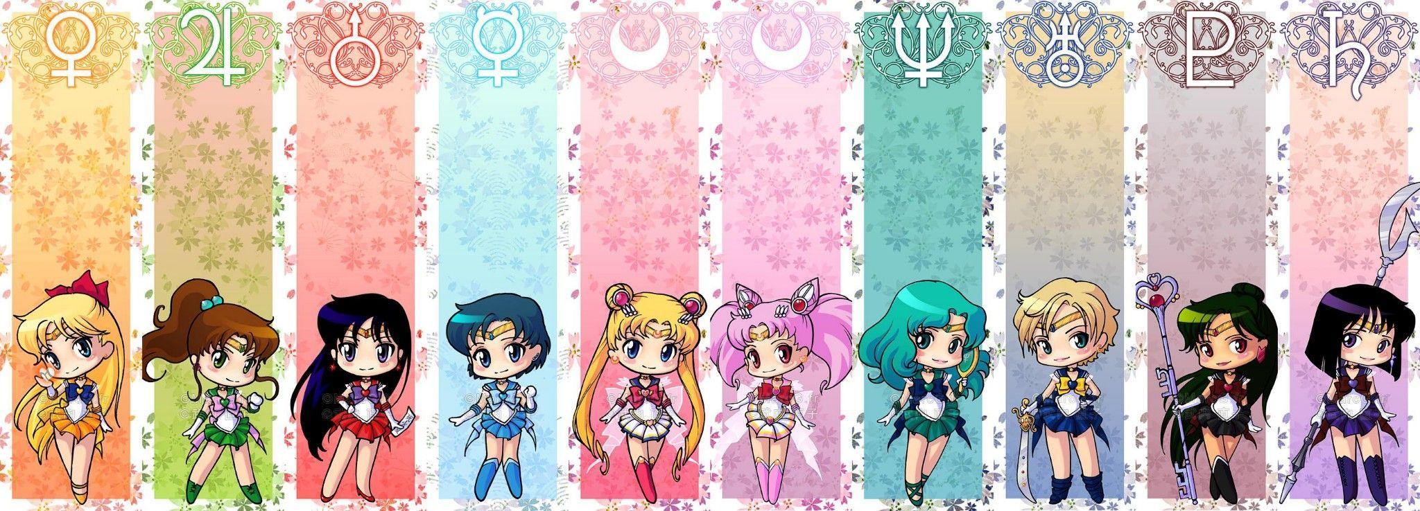 2048x738 Sailor moon. Sailor chibi moon, Sailor moon wallpaper, Sailor moon character
